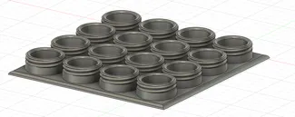 G2G Juice Character Cap Organizer (Holds 16)