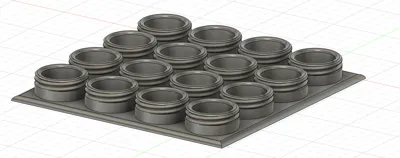 G2G Juice Character Cap Organizer (Holds 16)