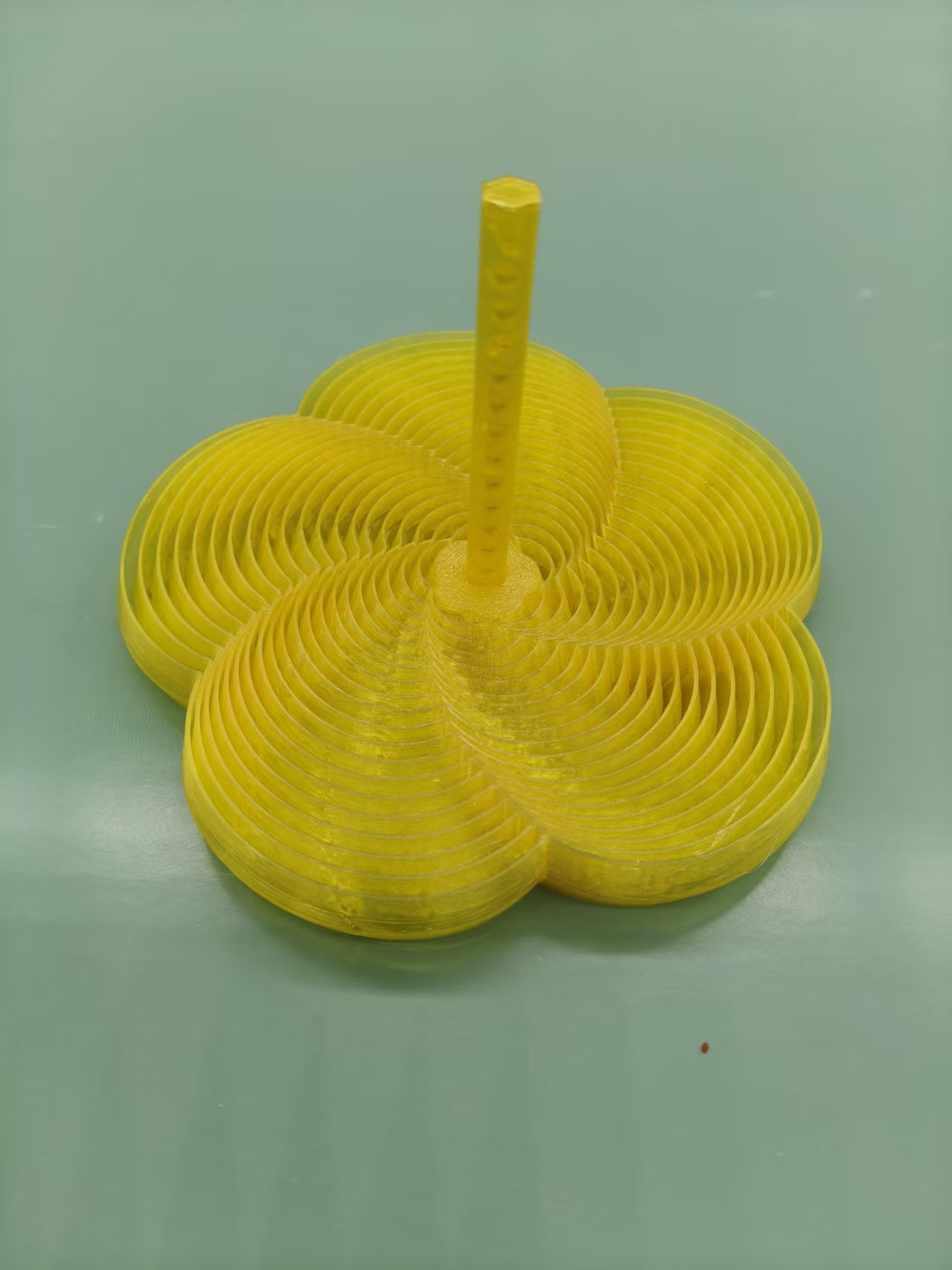 Miniatura 3 do modelo 3D 伸缩解压玩具：花朵萝卜塔