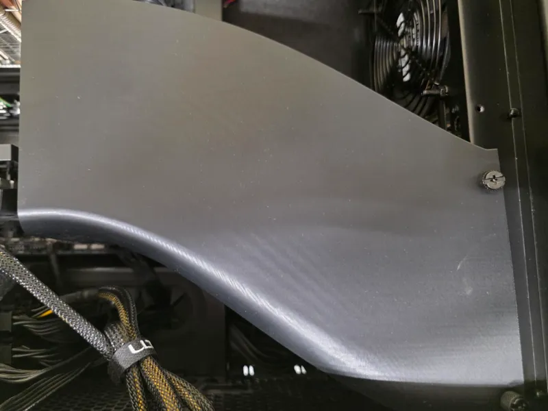 Fractal Define R5 Front Fan Duct