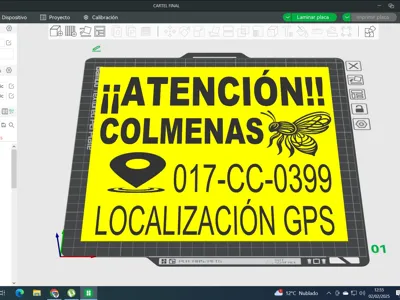 sign for bee breeding boxes