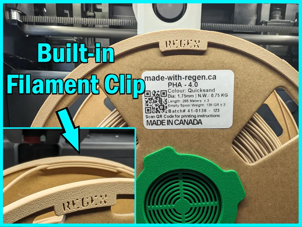 Regen Bambu AMS Cardboard Filament Spool Adapter By Anselor MakerWorld regen-bambu-ams-cardboard-filament-spool-adapter-by-anselor-makerworld
