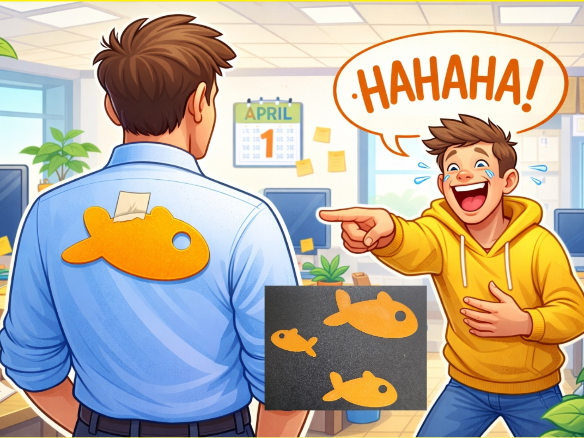 easy pesce d'apile o gadget portachiavi o altro