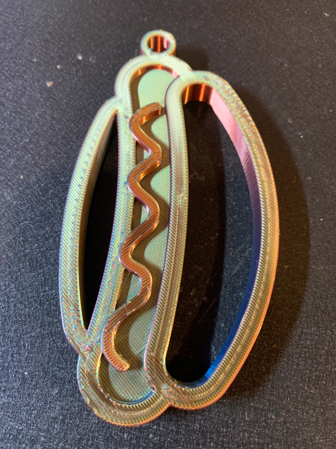 Hot Dog Pendant / Keychain / Earrings view 4