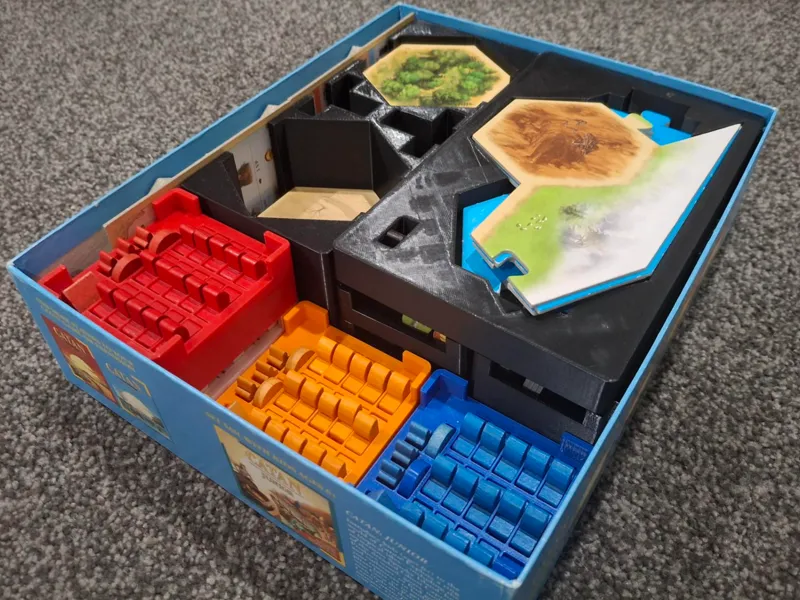 Catan Seafarers & LOTSR Scenario Box Insert