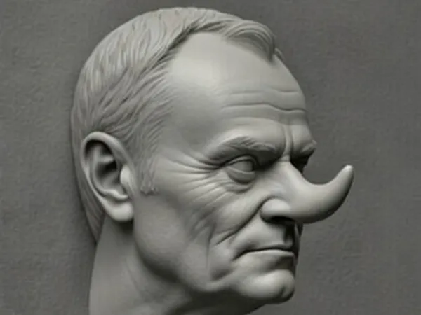 Figurine porte-clés Donald Tusk