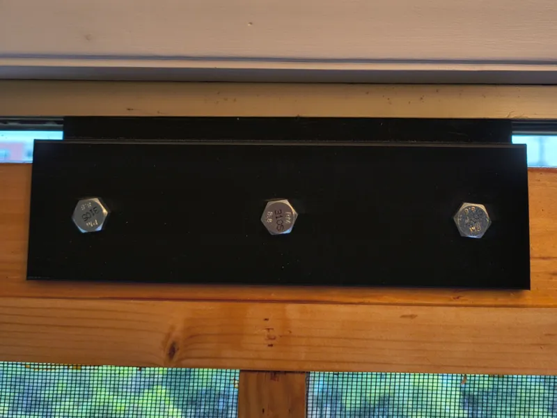 Over Engineered Screen Door Runners for 1x4 Lumber
