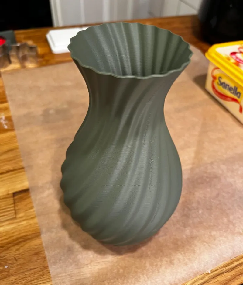 Small Spiral Vase