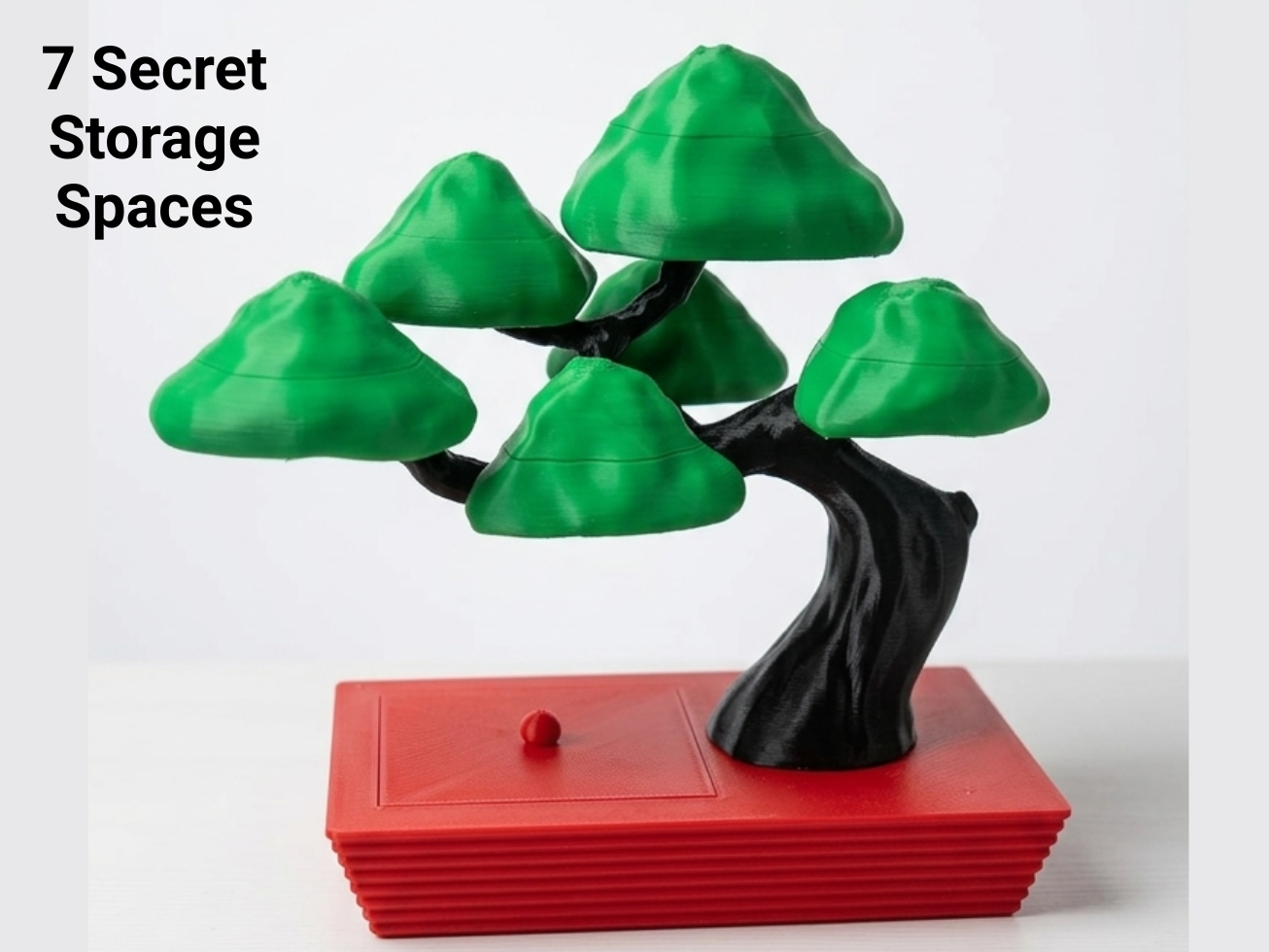 Secret Storage Bonsai Organizer (7 compartments)