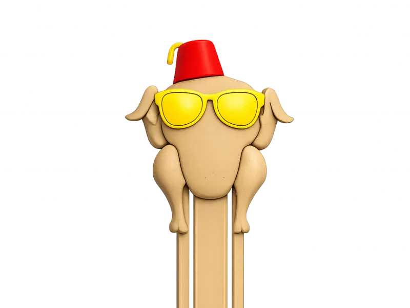 Friends Chicken Bookmark