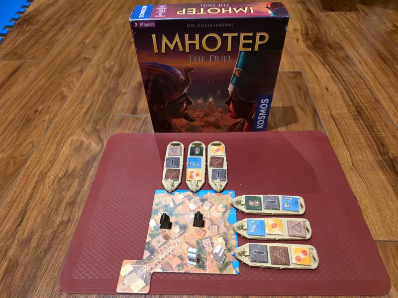 Imhotep The Duel boat
