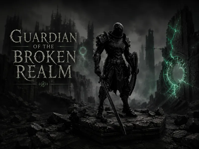 Guardian of the Broken Realm Fantasy Miniature