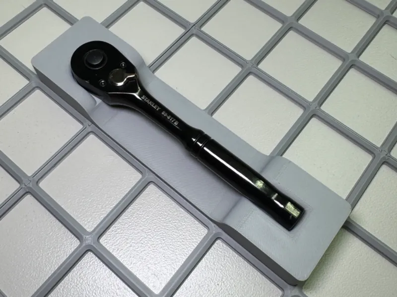 Stanley 1/4 drive ratchet tray - 3 units tall