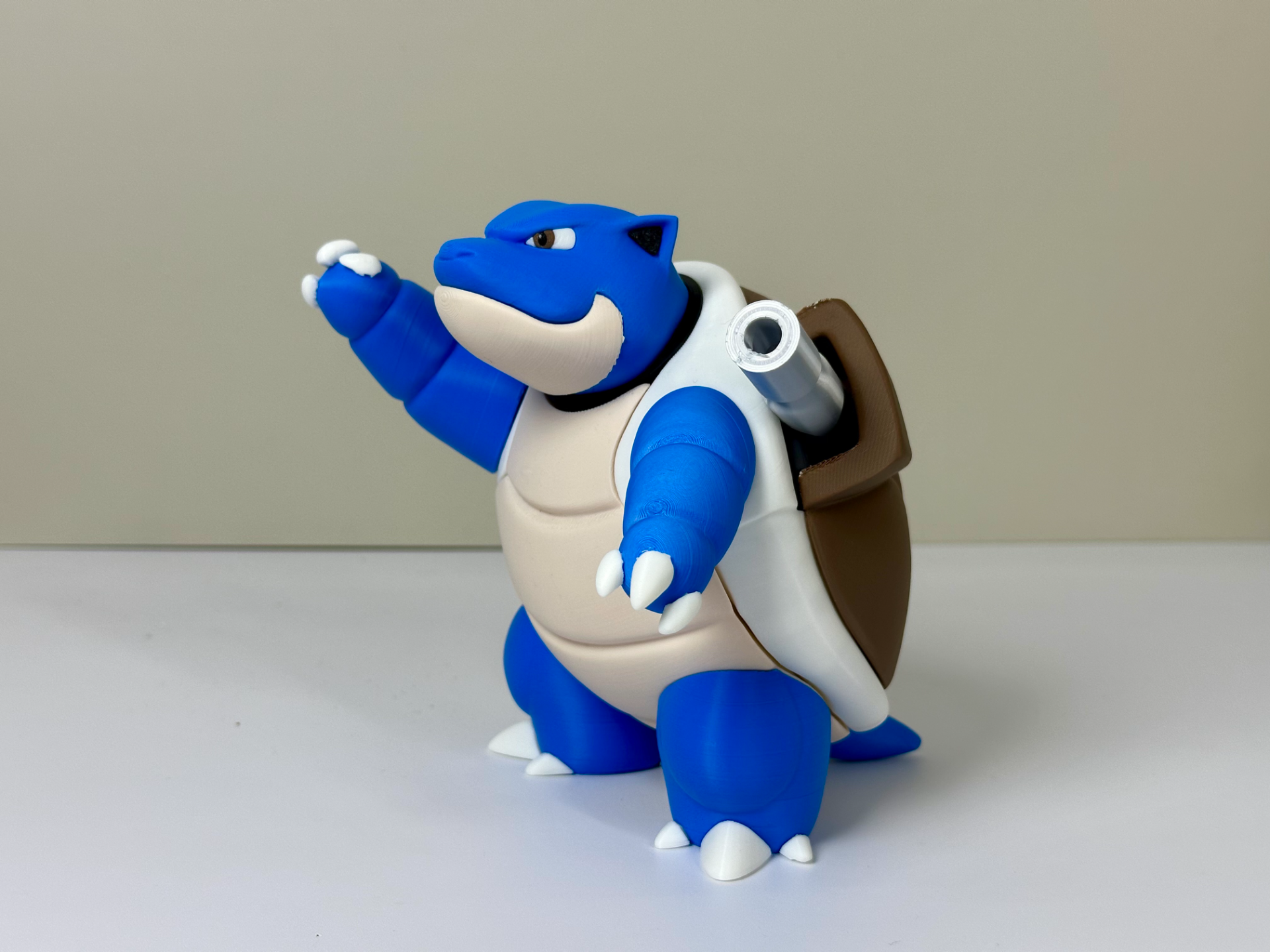 Miniatura 1 do modelo 3D Blastoise宝可梦009水箭龟分色打印