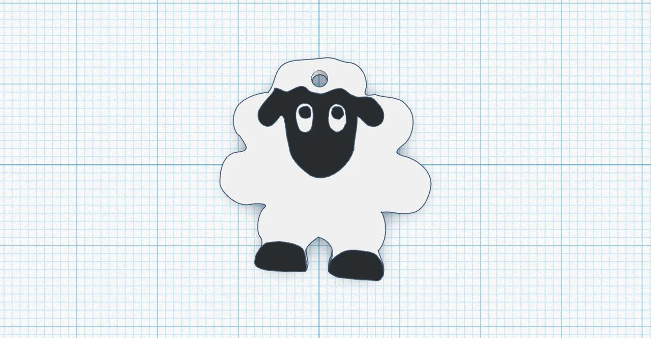 Cute Sheep Earrings view 2