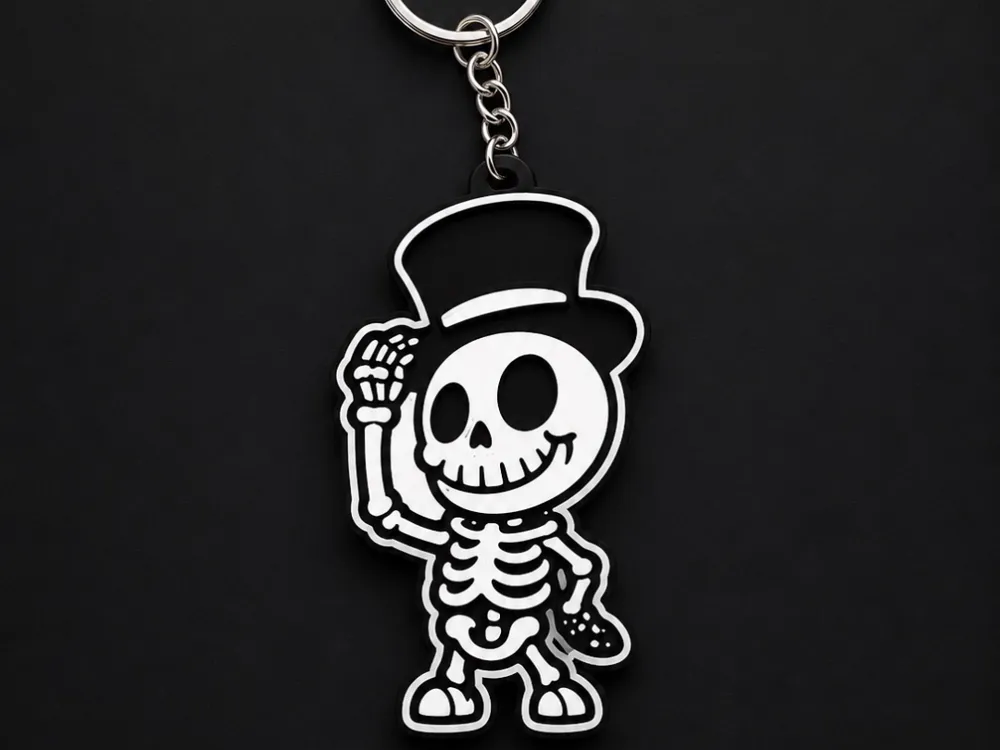 Llavero: stylish skeleton keychain!. Referencia del modelo original.