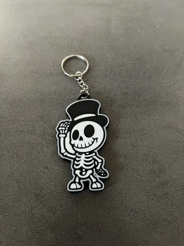 Llavero: stylish skeleton keychain! — vista de referencia 3