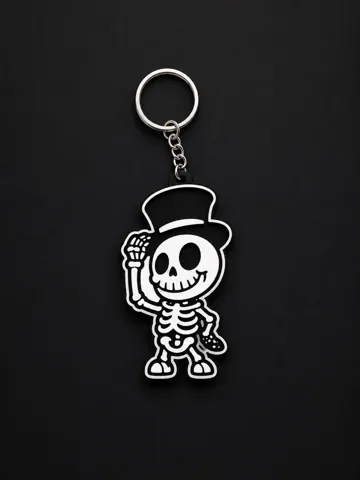 Llavero: stylish skeleton keychain! — vista de referencia 2