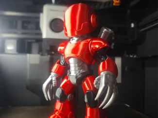 机甲人偶  MK-01赤爪