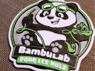 PORTE-CLEF RELIEF - BambuLab (Pour les nuls)