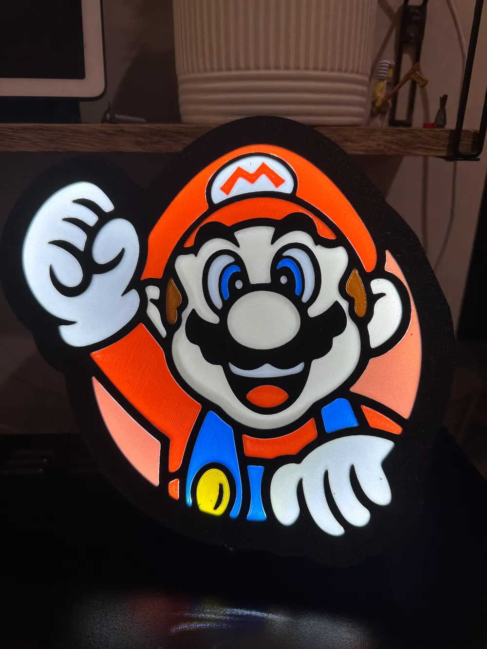 Super Mario LED Lamp Box by Pip3D. - MakerWorld