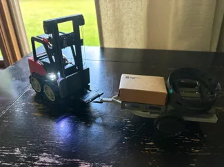 CyberBrick Forklift Trailer