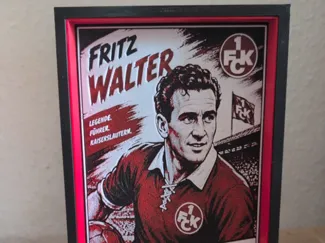Fritz Walter Hugeforge im Rahmen