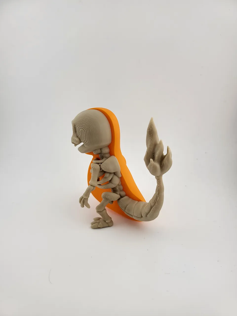 Charmander pokemon Skeleton action Figure view 3