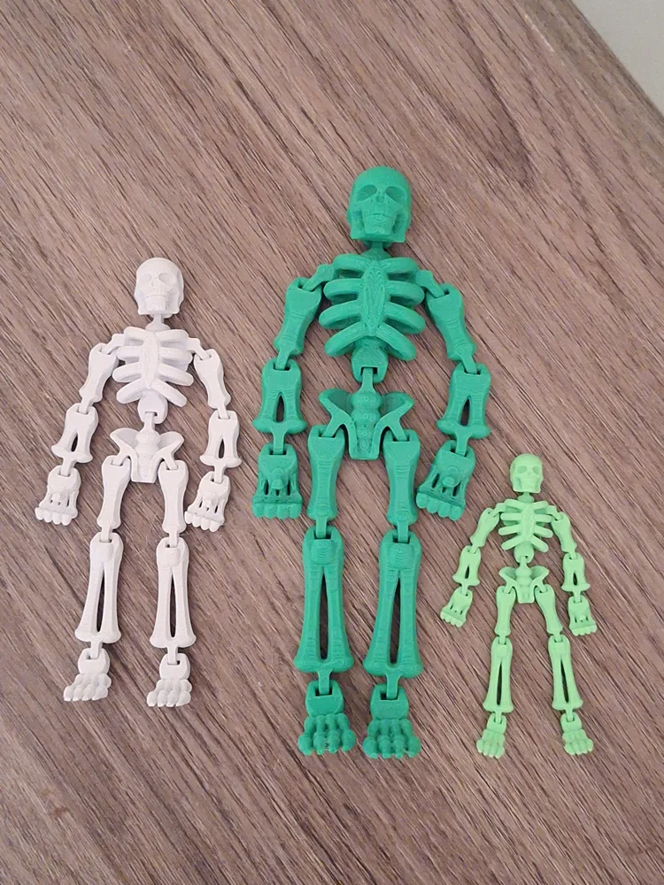 PIP Flexi Skeleton Remixed by LeafyBoi MakerWorld: Download Free 3D Models