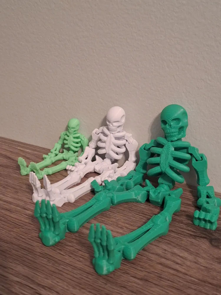 PIP Flexi Skeleton Remixed by LeafyBoi MakerWorld: Download Free 3D Models