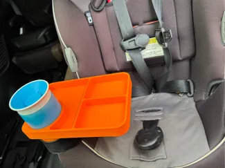 Car Seat Snack Tray & Cup Holder