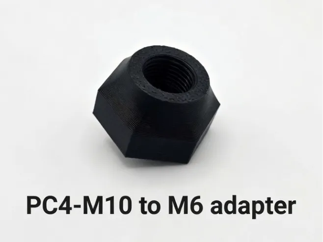 PC-4 M10 to M6 adapter