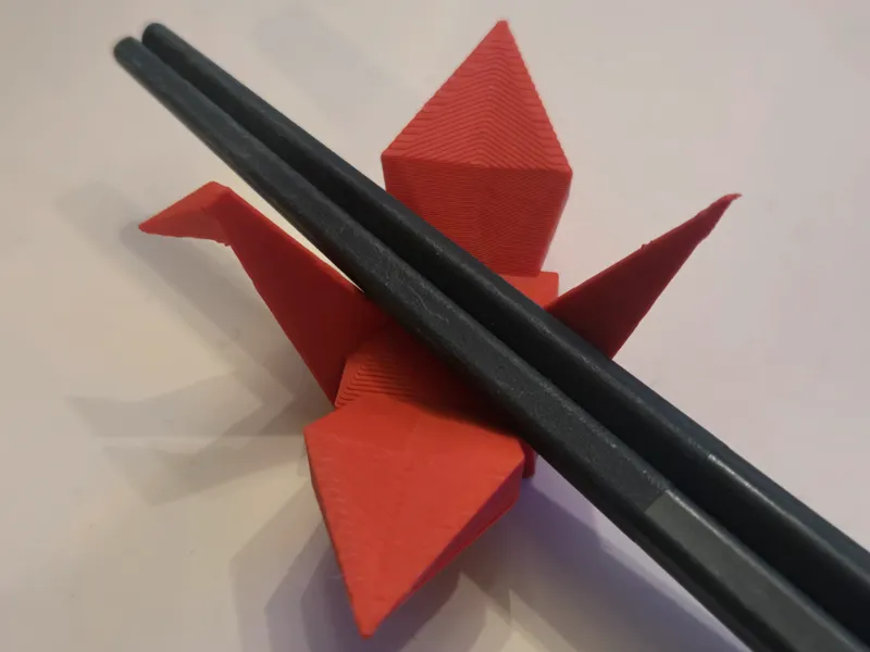 Japanese (JAL) Crane Chopstick Rest/Hashi-oki  