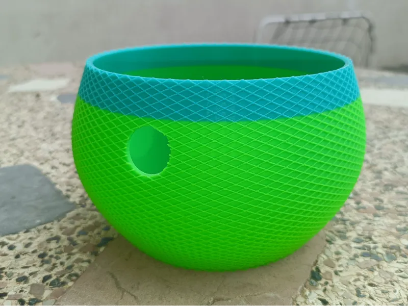 Bowl para ovillos de lana