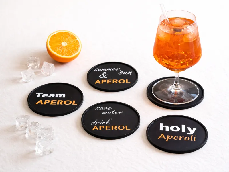Aperol coaster