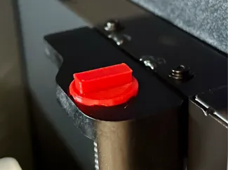 Z Axis Dust Cover with Handle for P1P, P1S, and X1