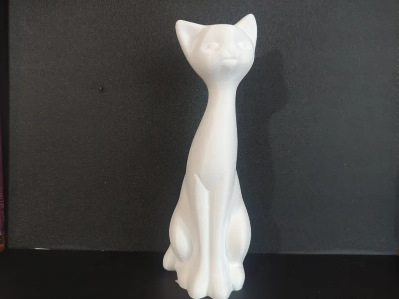 Cat Standing Egyptian 3D Scan statue