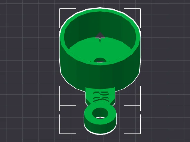Fishing rod butt cup
