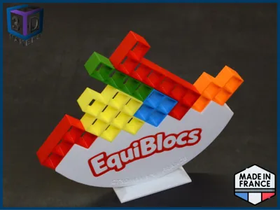 EquiBlocs the 3D Tetris balancing game