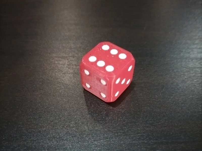 Dado de Juego 3D / 3D Game Dice – 16 mm