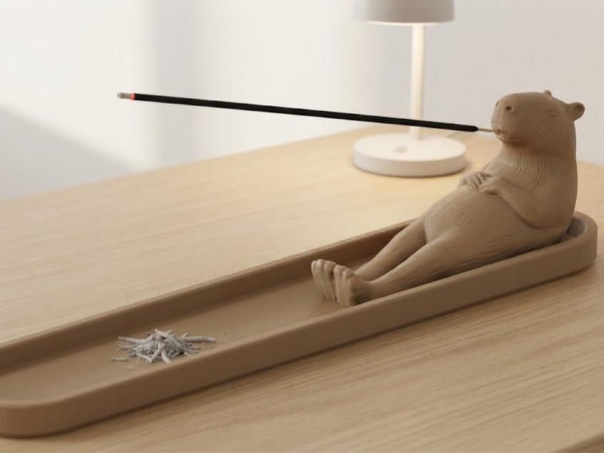 Capybara Incense Holder