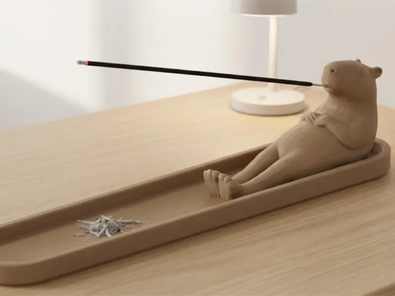 Capybara Incense Holder