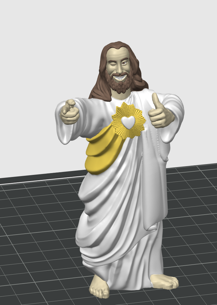 Miniatura 2 do modelo 3D Buddy Christ