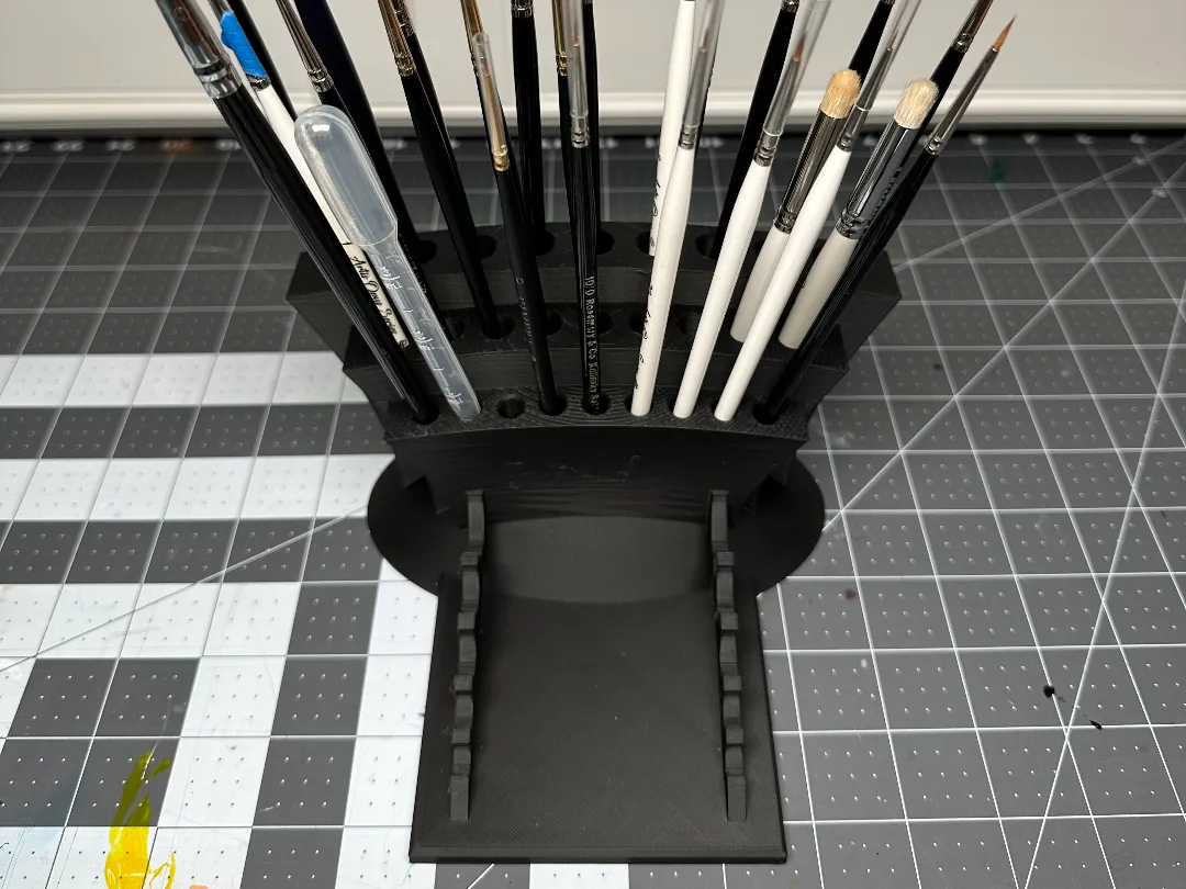Support pinceaux vertical et horizontal