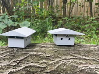 Mothball Dispenser House for Garden Pest Control