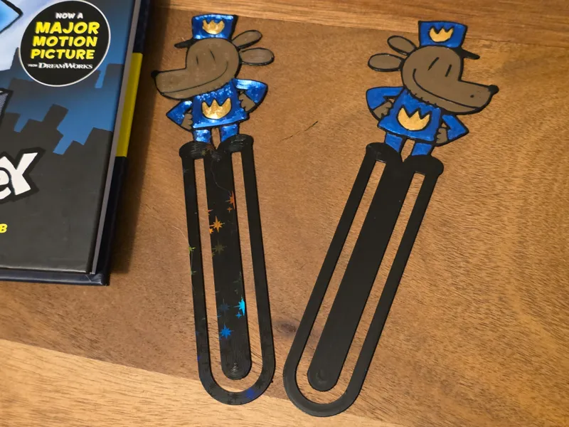 Double-sided Dogman Bookmark