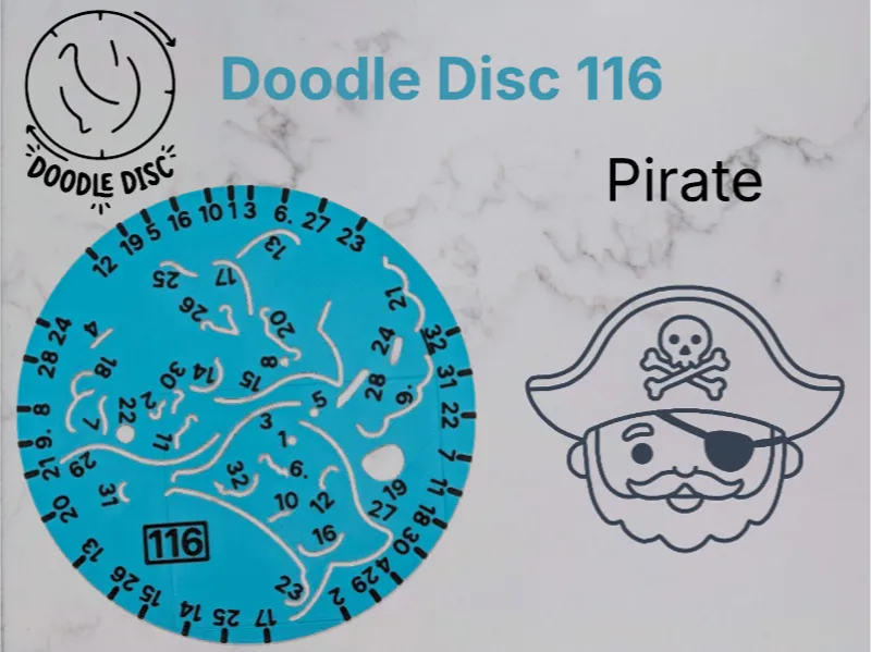 Doodle Disc 116 Pirate