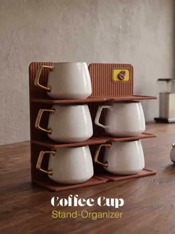 Organizador: Coffee Cup Stand-Organizer — vista de referencia 2