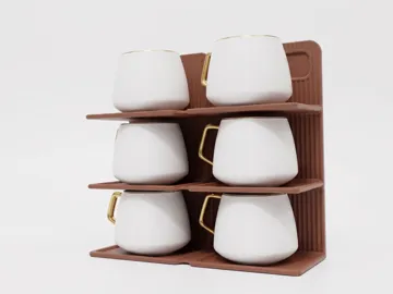 Organizador: Coffee Cup Stand-Organizer — vista de referencia 5