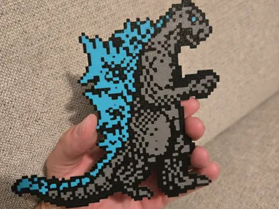 Pixel Godzilla